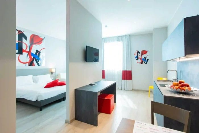 Junior suite an hotel dependance suite matrimoniale special 5 an hotels - milano business hotels di design a milano - an hotels